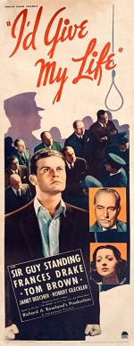 I'd Give My Life (1936) afişi