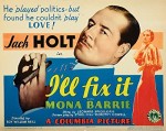 I'll Fix It (1934) afişi