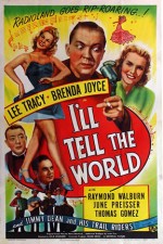 ı'll Tell The World (1945) afişi