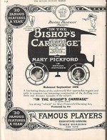 In the Bishop's Carriage (1913) afişi