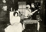 ın The Mesh Of Her Hair (1914) afişi