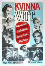 Kvinna I Vitt (1949) afişi