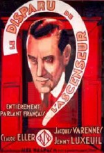Le Disparu De L'ascenseur (1932) afişi