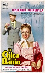 La Chica Del Barrio (1956) afişi