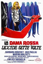 La Dama Rossa Uccide Sette Volte (1972) afişi