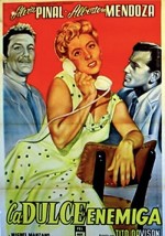 La Dulce Enemiga (1957) afişi