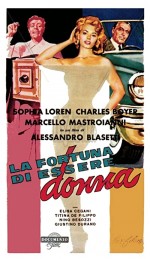 La Fortuna Di Essere Donna (1956) afişi