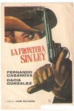 La Frontera Sin Ley (1966) afişi
