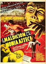 La Maldición De La Momia Azteca (1957) afişi