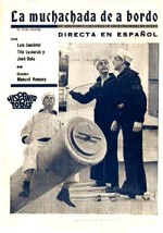 La Muchachada De A Bordo (1936) afişi
