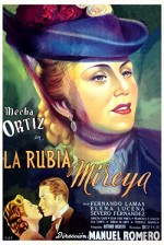 La Rubia Mireya (1948) afişi