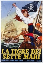 La Tigre Dei Sette Mari (1962) afişi