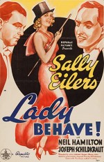 Lady Behave! (1937) afişi