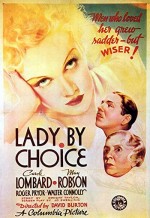 Lady By Choice (1934) afişi