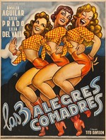 Las Tres Alegres Comadres (1952) afişi