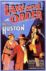 Law Ve Order (1932) afişi