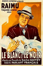 Le blanc et le noir (1931) afişi