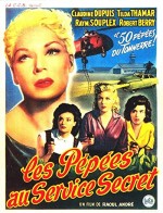 Les Pépées Au Service Secret (1956) afişi