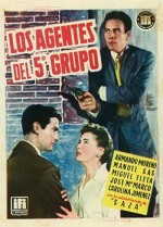 Los Agentes Del Quinto Grupo (1955) afişi