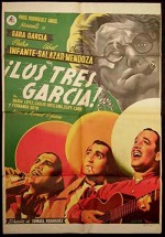 Los Tres García (1947) afişi