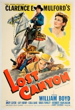 Lost Canyon (1942) afişi