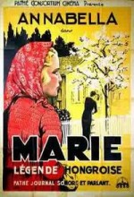 Marie, Légende Hongroise (1933) afişi