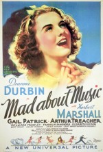 Mad About Music (1938) afişi