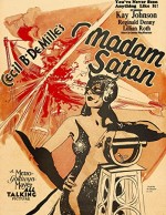 Madam Satan (1930) afişi