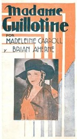 Madame Guillotine (1931) afişi