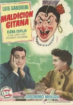Maldición Gitana (1953) afişi