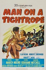 Man On A Tightrope (1953) afişi