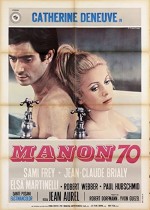 Manon 70 (1968) afişi