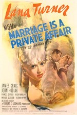 Marriage ıs A Private Affair (1944) afişi