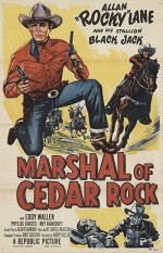 Marshal Of Cedar Rock (1953) afişi