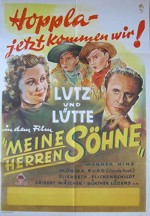 Meine Herren Söhne (1945) afişi