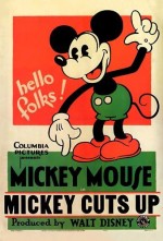 Mickey Cuts Up (1931) afişi