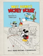 Mickey's Trailer (1938) afişi