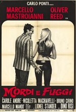 Mordi e fuggi (1973) afişi