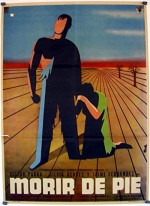 Morir De Pie (1957) afişi