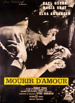 Mourir D'amour (1961) afişi