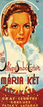 Mária Két éjszakája (1940) afişi
