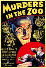 Murders In The Zoo (1933) afişi
