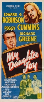 My Daughter Joy (1950) afişi