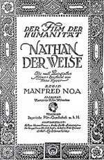 Nathan Der Weise (1922) afişi