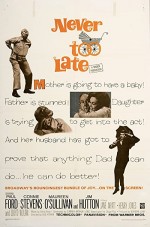 Never Too Late (1965) afişi