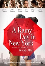 New York'ta Yağmurlu Bir Gün (2019) afişi