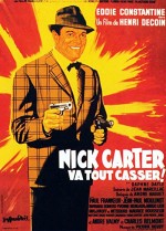 Nick Carter Va Tout Casser (1964) afişi