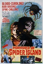 Örümcek Adasının Dehşeti (1962) afişi