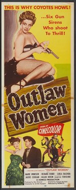 Outlaw Women (1952) afişi