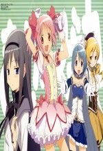 Puella Magi Madoka Magica (2011) afişi